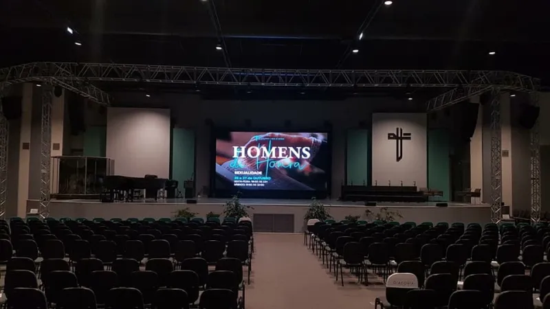 Imagem ilustrativa de Painel de led igreja universal